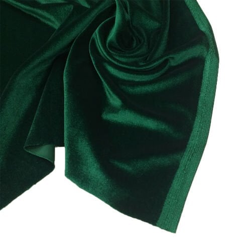 Likralı İpek Kadife Kumaş