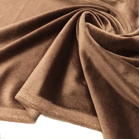 Likralı İpek Kadife Kumaş