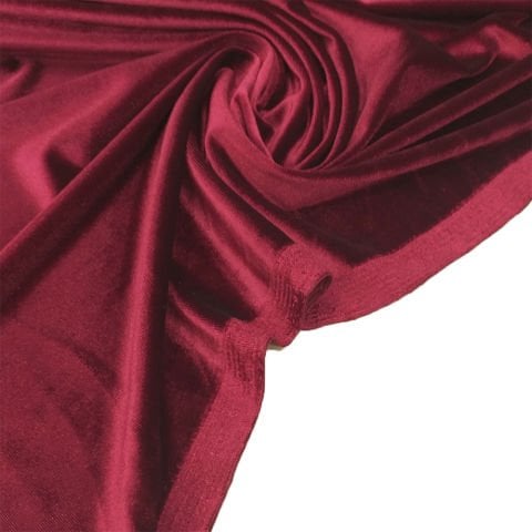 Likralı İpek Kadife Kumaş