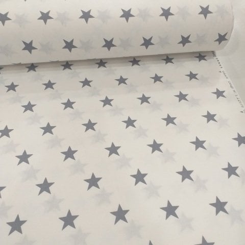 Yıldız Poplin Kumaş (Cotton Poplin-Stars)