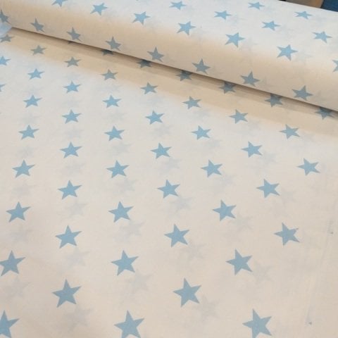 Yıldız Poplin Kumaş (Cotton Poplin-Stars)