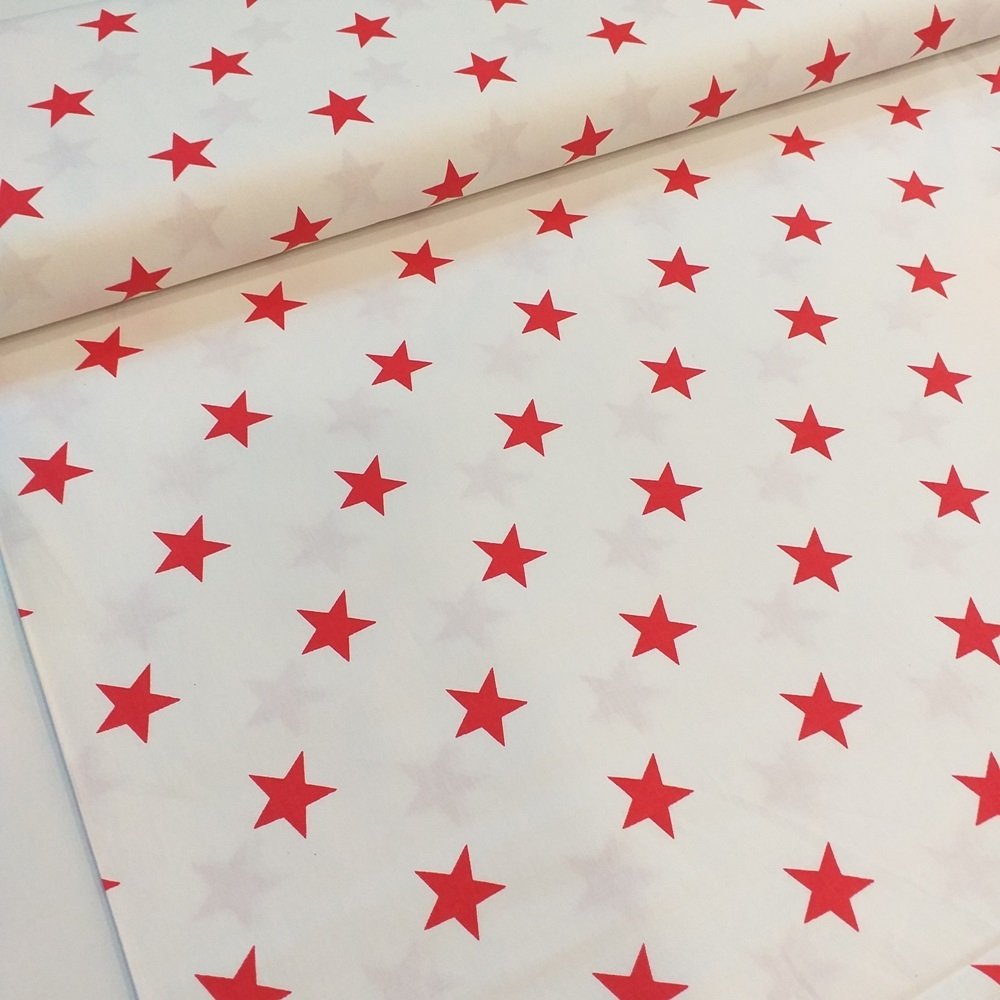Yıldız Poplin Kumaş (Cotton Poplin-Stars)