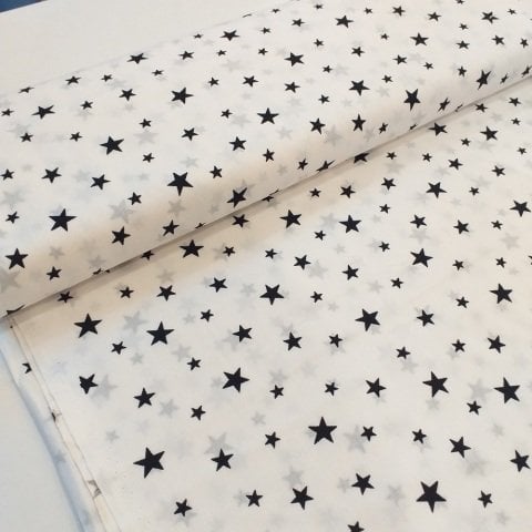 Yıldız Poplin Kumaş (Cotton Poplin-Stars)