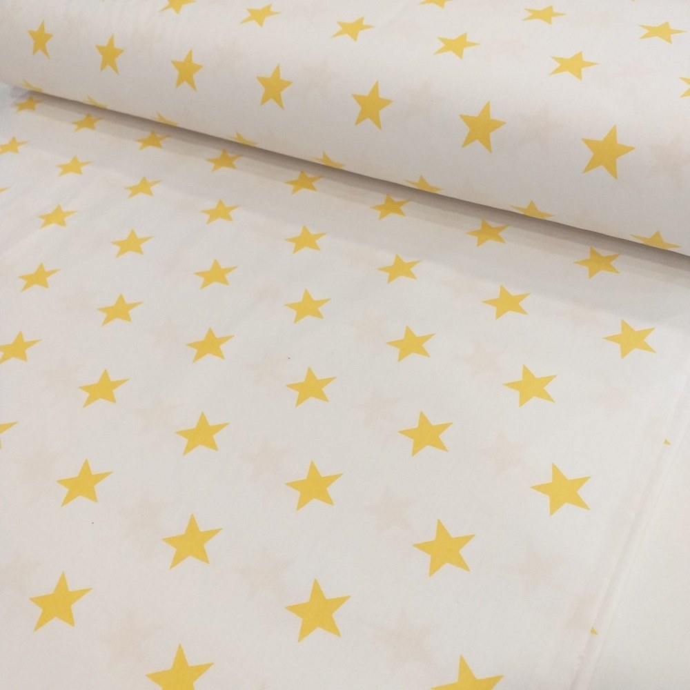 Yıldız Poplin Kumaş (Cotton Poplin-Stars)