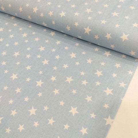 Yıldız Poplin Kumaş (Cotton Poplin-Stars)
