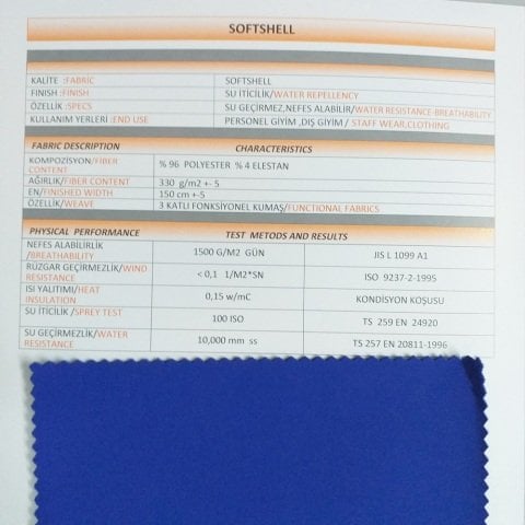 SOFTSHELL KUMAŞ