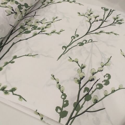 Bahar Dalı Desen Poplin Kumaş