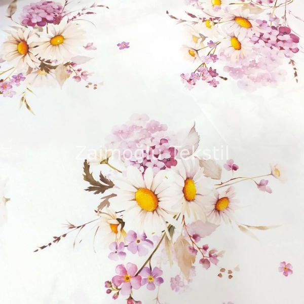 Dijital 3D Pigment Poplin Kumaş