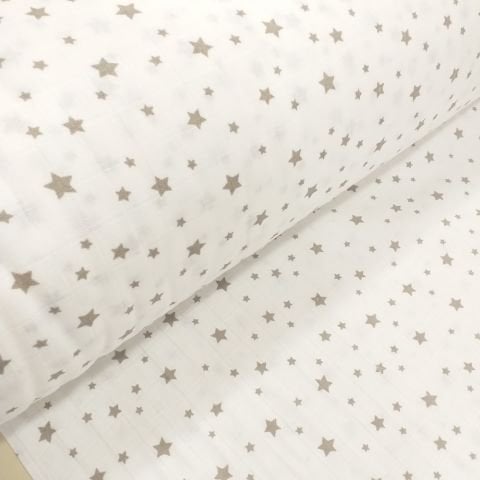 Minik Yıldızlar Müslin Bezi Kumaşı