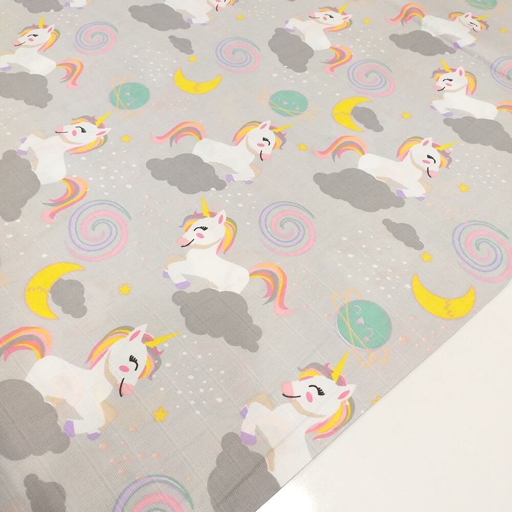 Unicorn Desenli Müslin Bezi