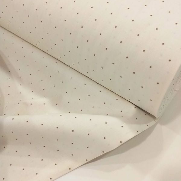 Küçük Puantiye Poplin Kumaş