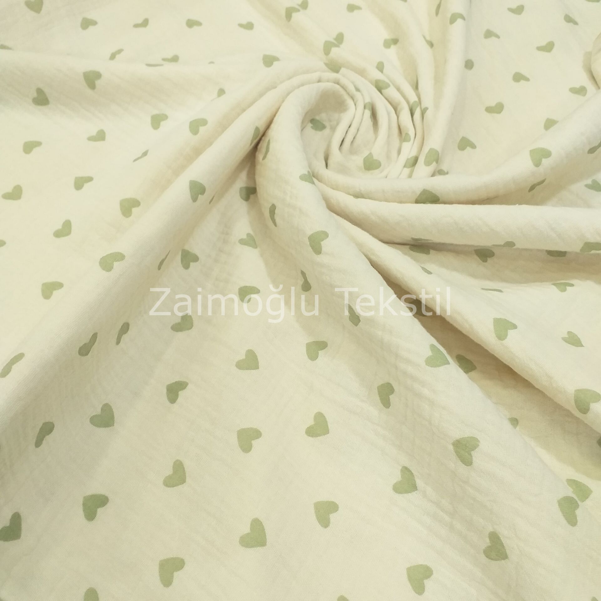Bürümcük Double Face Müslin Empirme Kumaş