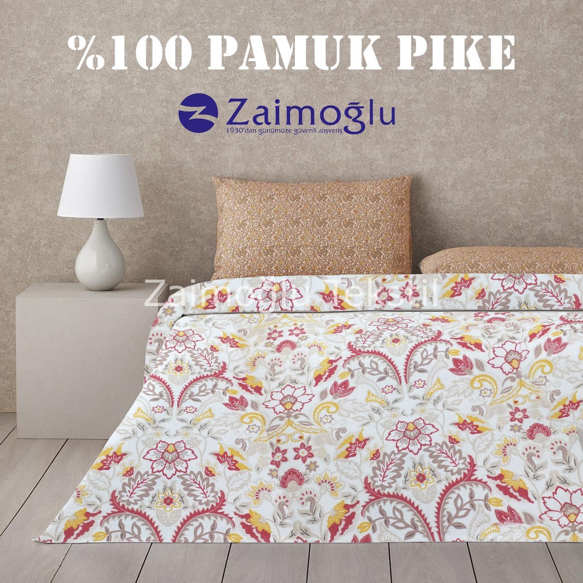 Pamuklu Pike Tek Kişilik