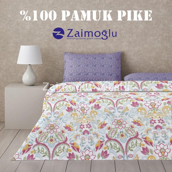 Pamuklu Pike Çift Kişilik