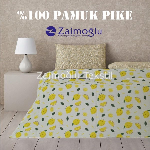 Pamuklu Pike Çift Kişilik
