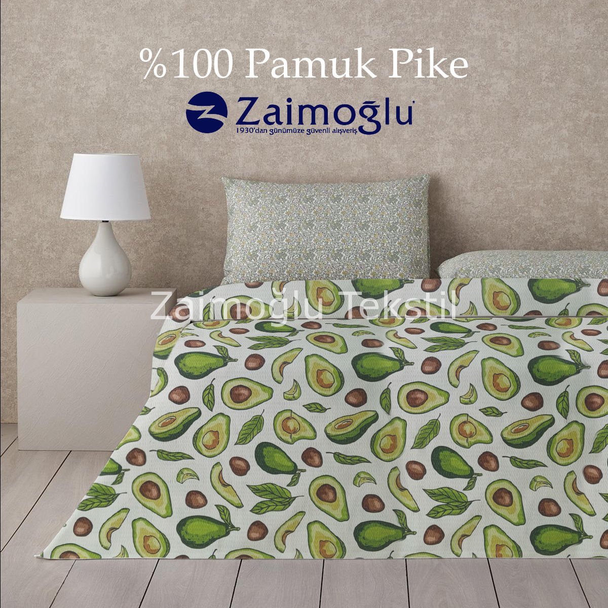 Pamuklu Pike Çift Kişilik