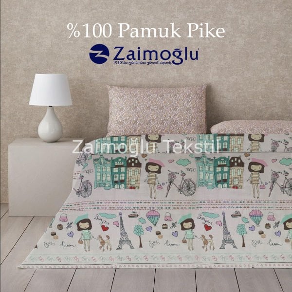 Pamuklu Pike Çift Kişilik