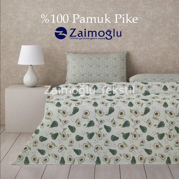 Pamuklu Pike Çift Kişilik