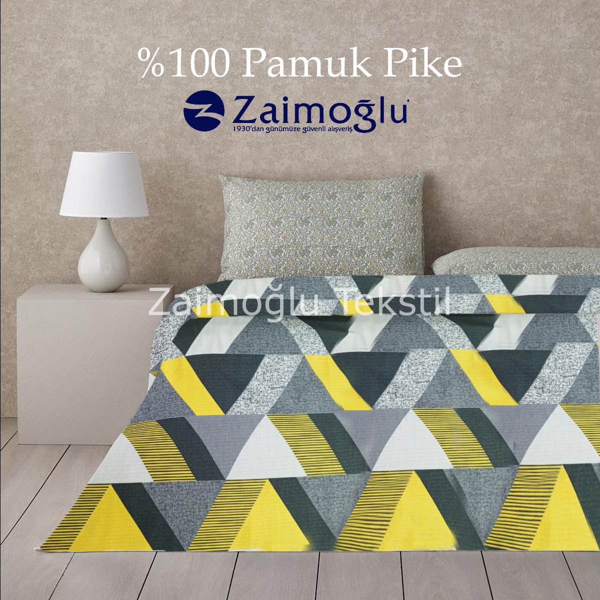 Pamuklu Pike Çift Kişilik