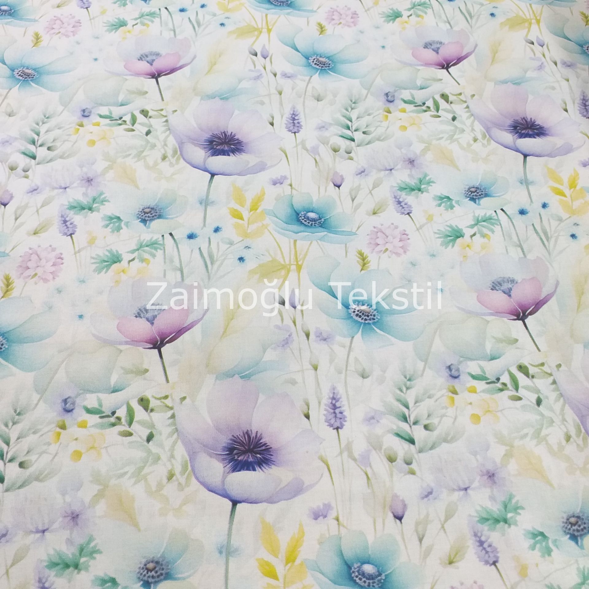 Dijital 3D Pigment Poplin Kumaş