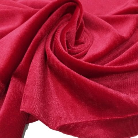 Likralı İpek Kadife Kumaş