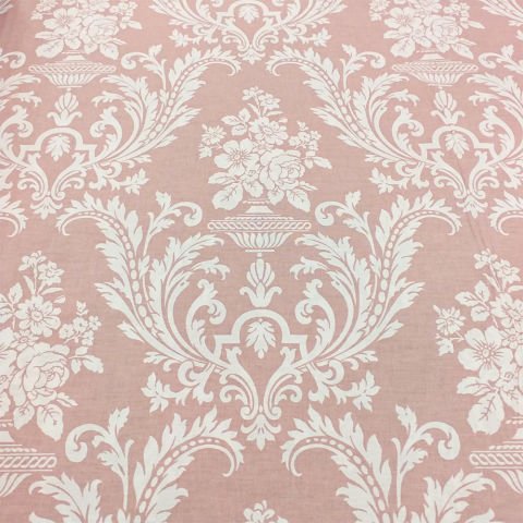 Damask Desenli Poplin Kumaş