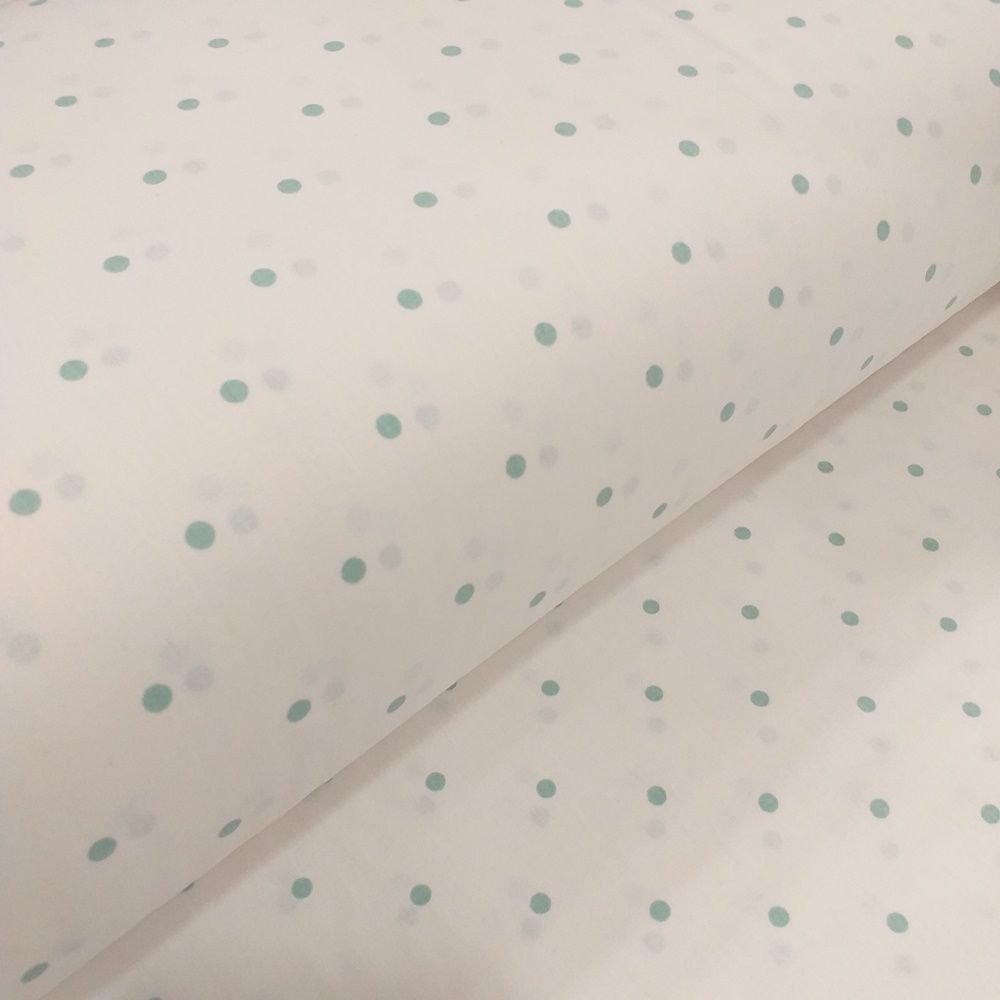 Puantiye Desen Poplin Kumaş