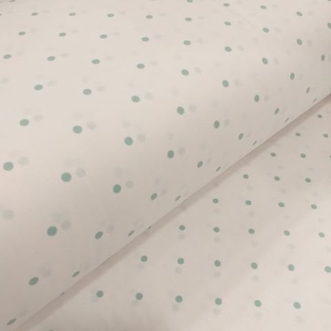 Puantiye Desen Poplin Kumaş