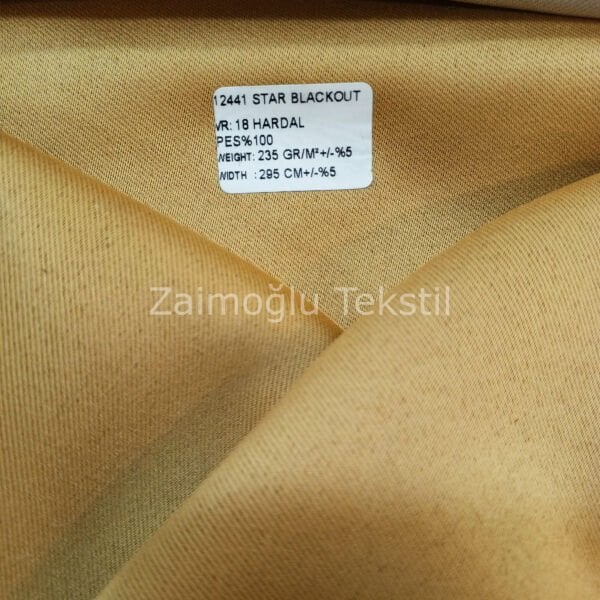 Black Out (Karartma) Perde Kumaşı