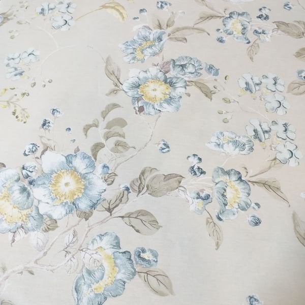 Çiçek Desen Poplin Kumaş