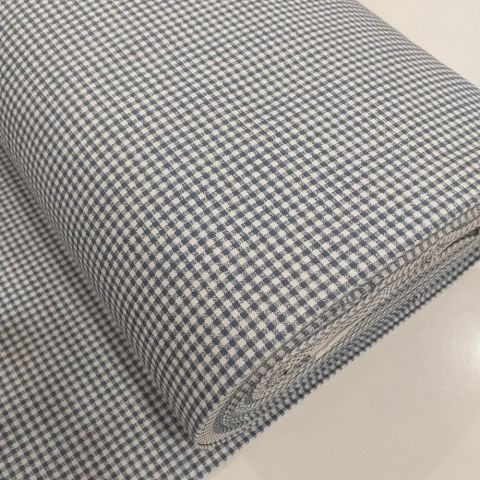 Ekose Desenli Poplin Kumaş