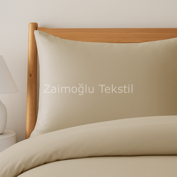 Pamuk Saten Nevresim Seti - Kapiçino