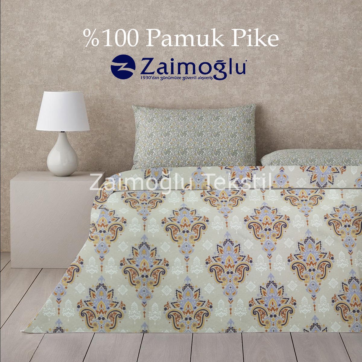 Pamuklu Pike Tek Kişilik