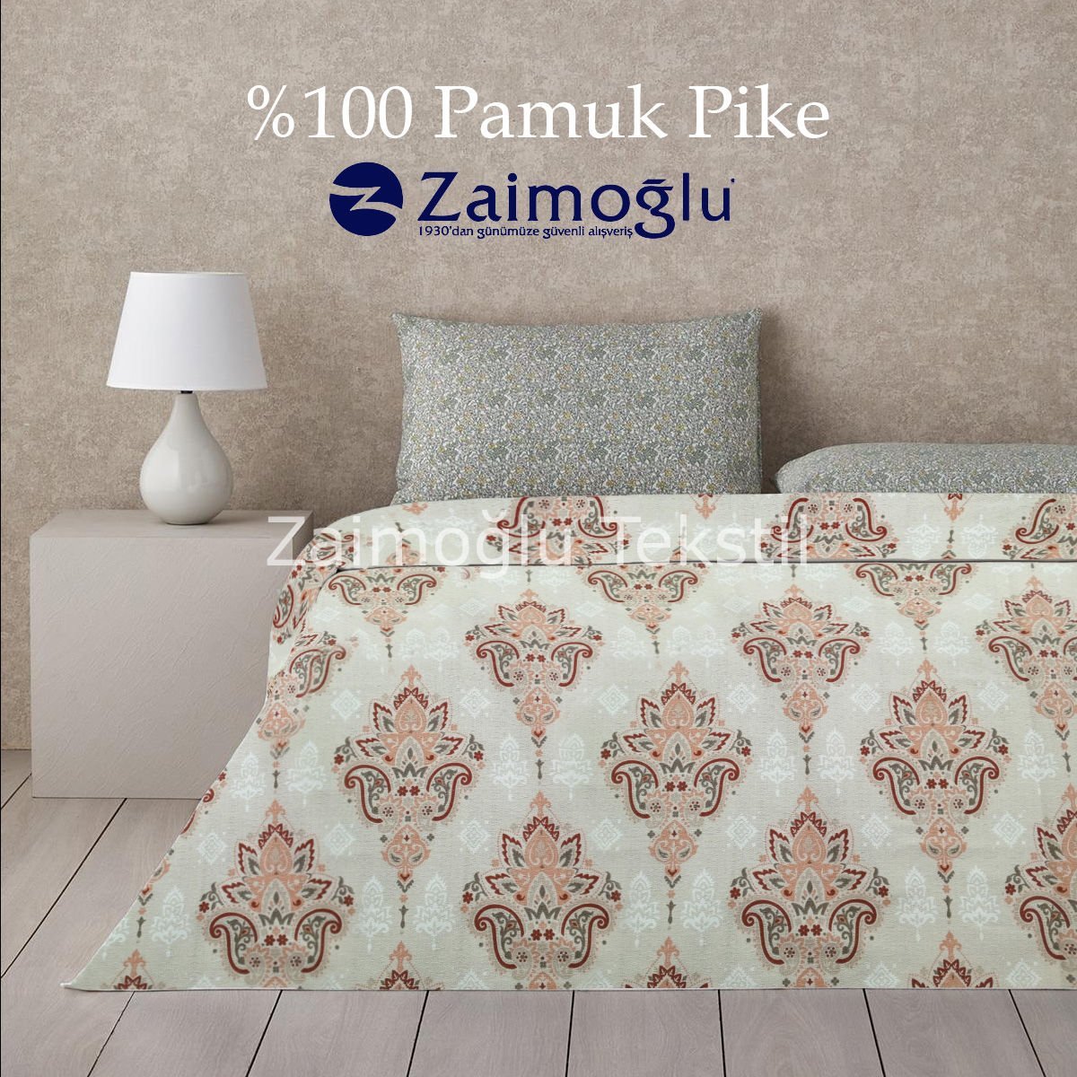 Pamuklu Pike Çift Kişilik