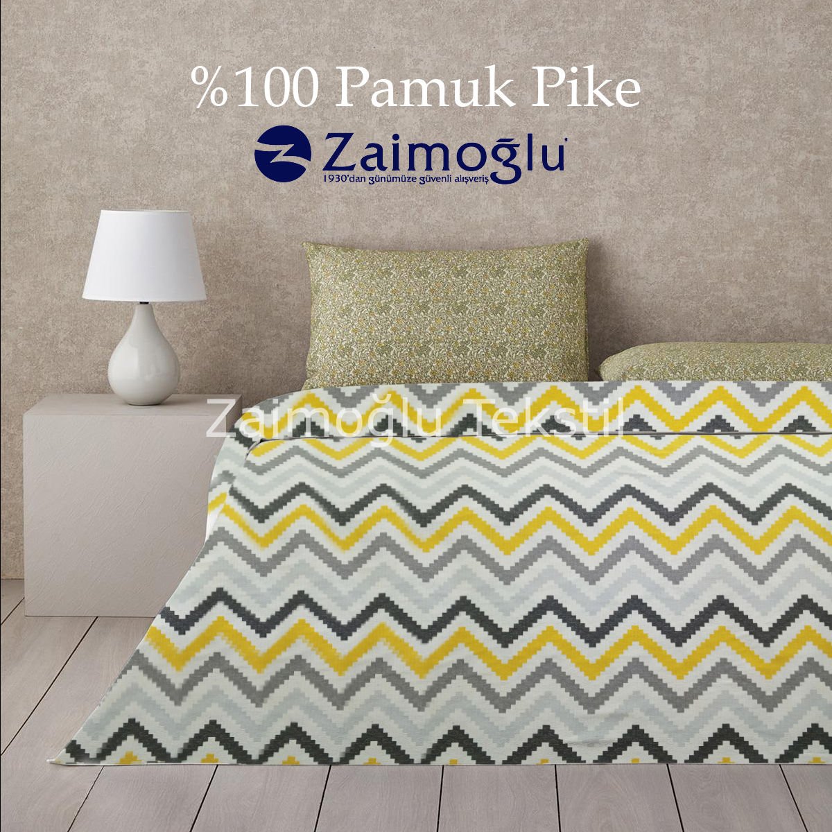 Pamuklu Pike Çift Kişilik