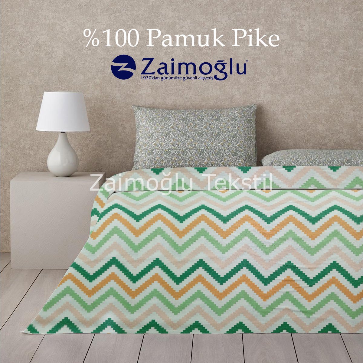 Pamuklu Pike Çift Kişilik