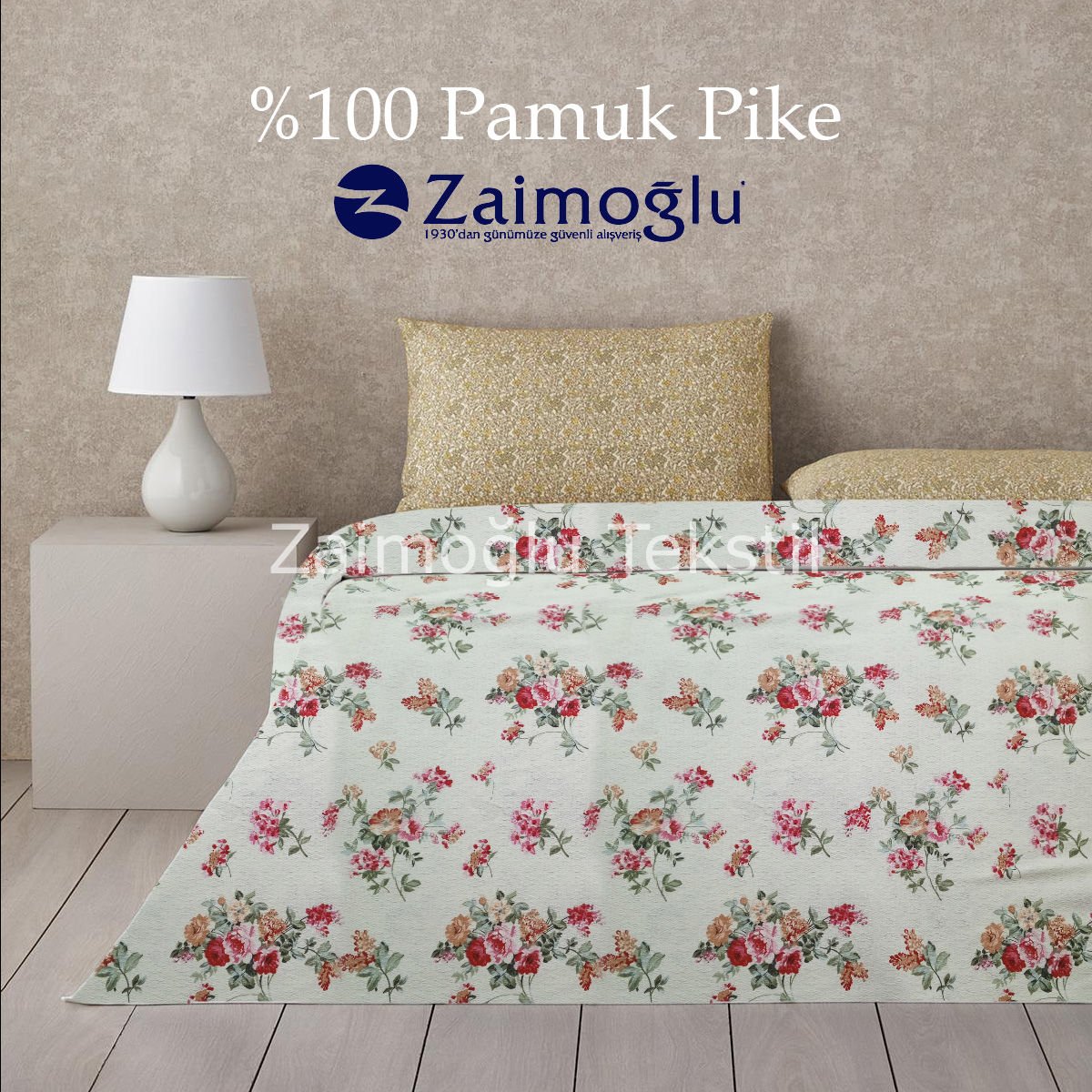 Pamuklu Pike Çift Kişilik