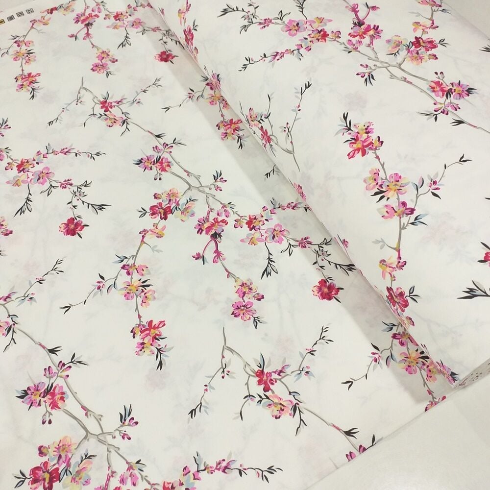 Çıtır Çiçek Poplin Kumaş