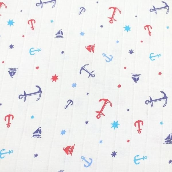 Yelken ve Çapa Müslin Bezi Kumaşı