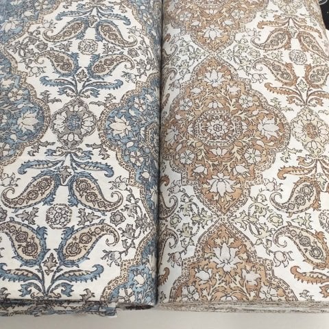 Kilim Desen Poplin Kumaş
