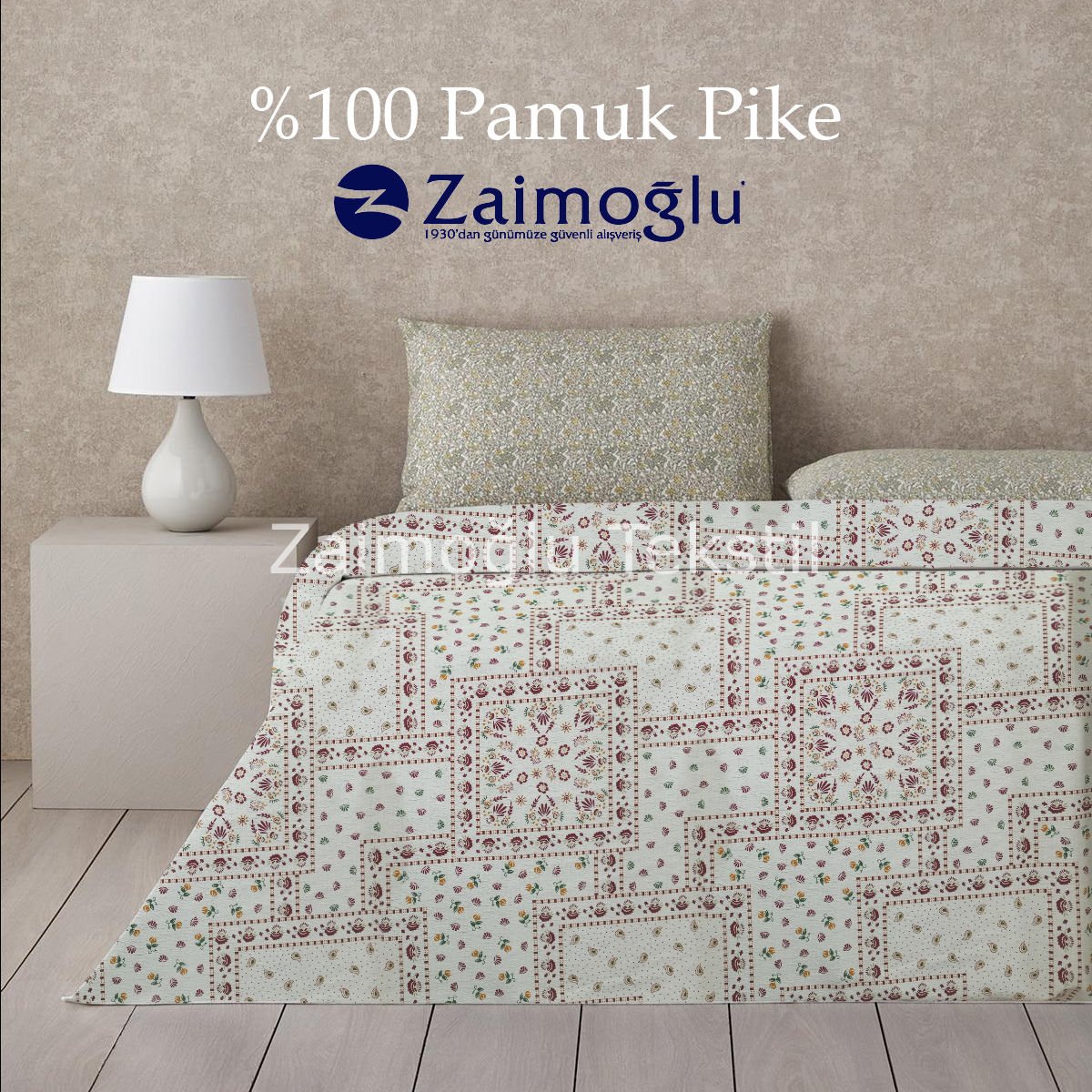 Pamuklu Pike Çift Kişilik
