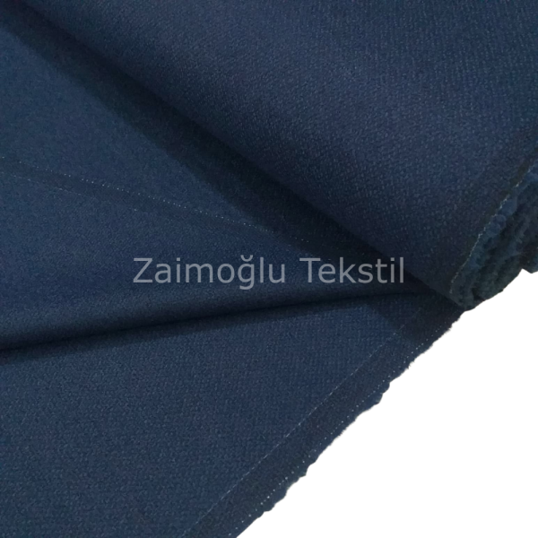 İpekiş Yünlü Kumaş - Koyu Mavi