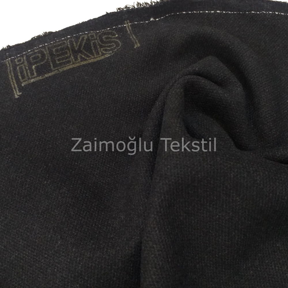 İpekiş Yünlü Kumaş - Koyu Füme