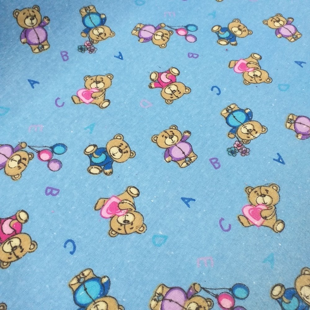 Minik Ayılar Pazen Kumaş