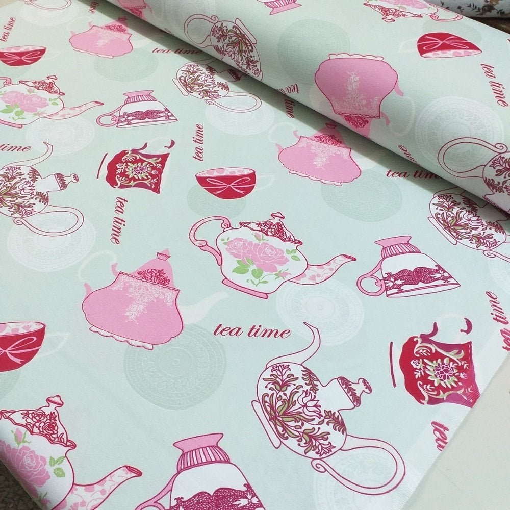 Permier Kitchen Desen Duck Keten kumaşı