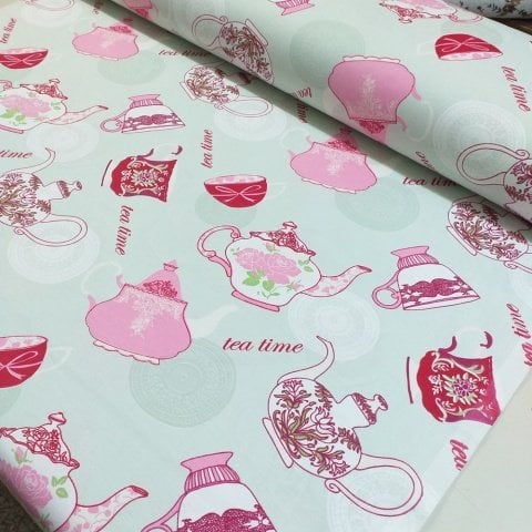 Permier Kitchen Desen Duck Keten kumaşı