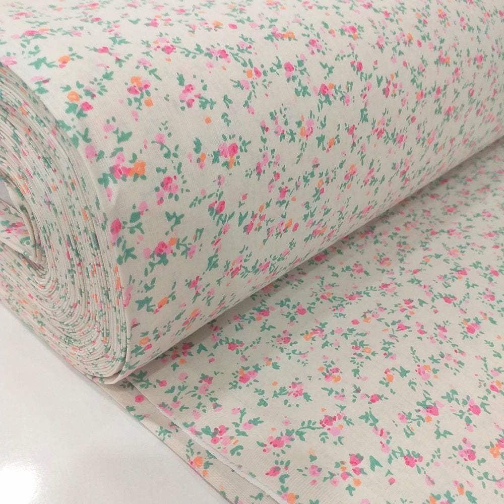 Çıtır çiçekler Poplin Kumaş