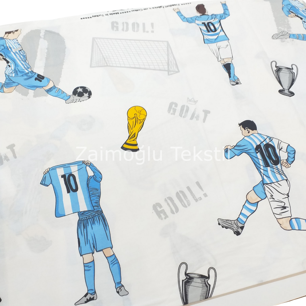 Messi Poplin Kumaş