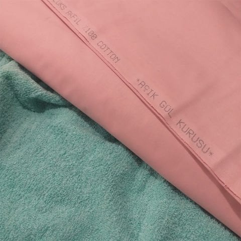 Düz Akfil Poplin Kumaş