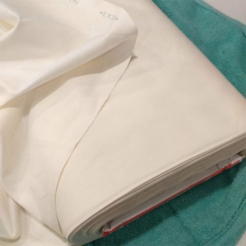 Düz Akfil Poplin Kumaş